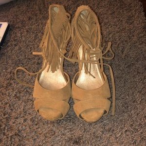 Steve Madden Fringe heels
